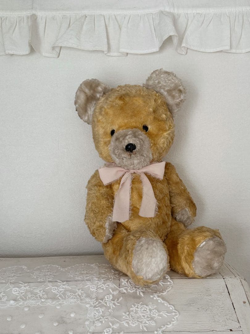 ドイツ ヴィンテージ アンティークテディベア アンティークベア - メルカリ