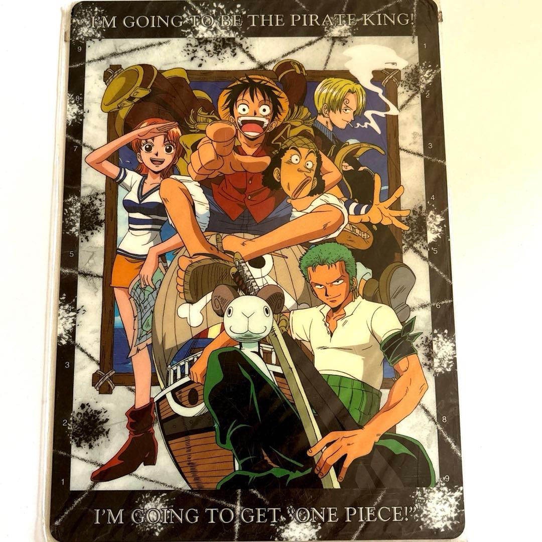 ワンピース ONE PIECE 下敷き 初期 当時物 希少 レア - メルカリ