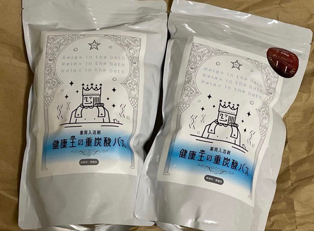 【新品・未使用】健康王の重炭酸バス 2袋セット 2ヶ月毎2袋セット 定期購入価格】健康女王の重炭酸バス 90錠 けんこう
