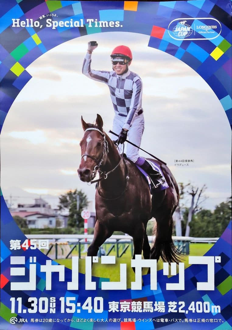 競馬 JRA ドウデュース ジャパンカップ ポスター B1 Yahoo!オークション - JRAポスター ヒーロー列伝 ドウデュース B1