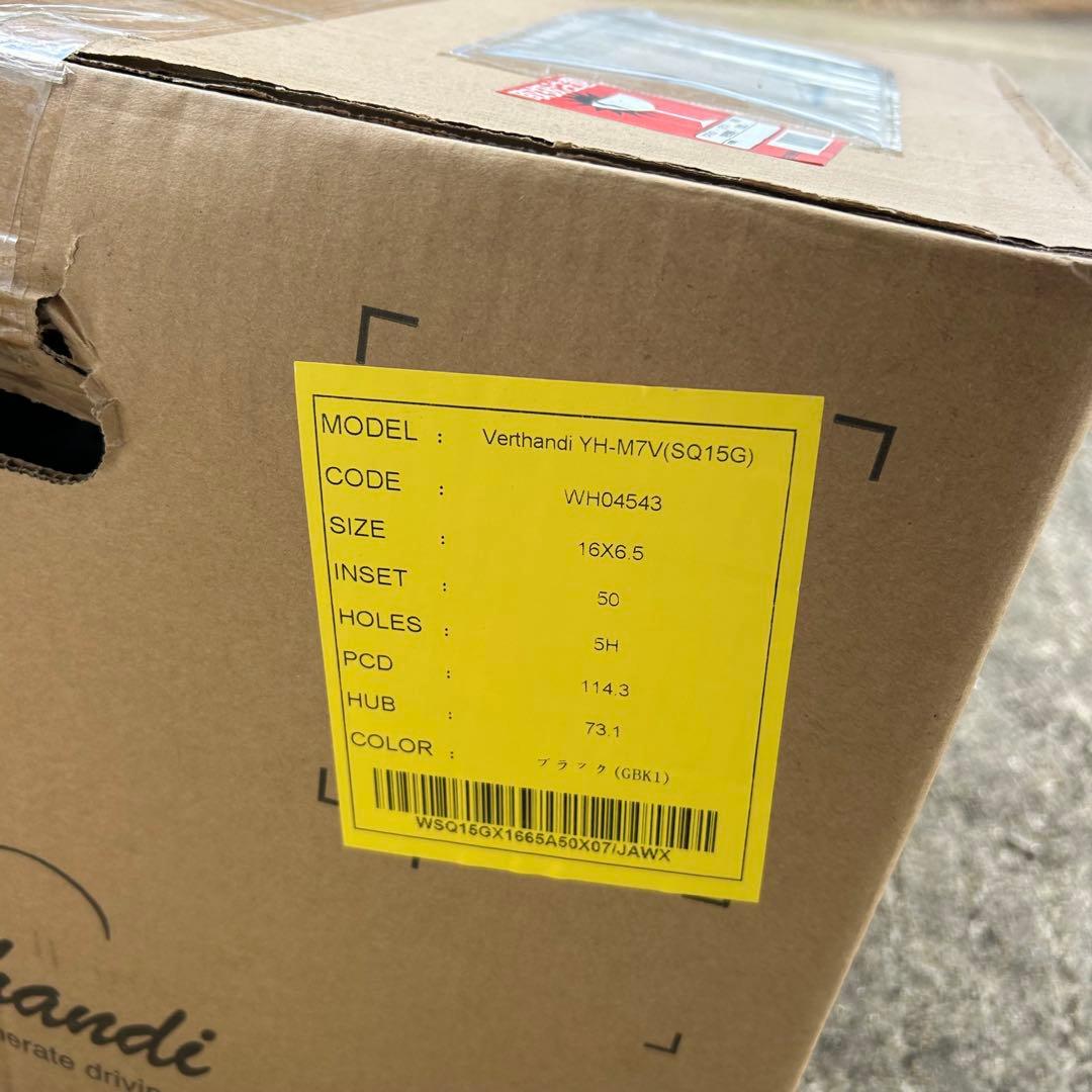 ②未使用 Verthandi YH-M7V 16x6.5 50 114.3x5