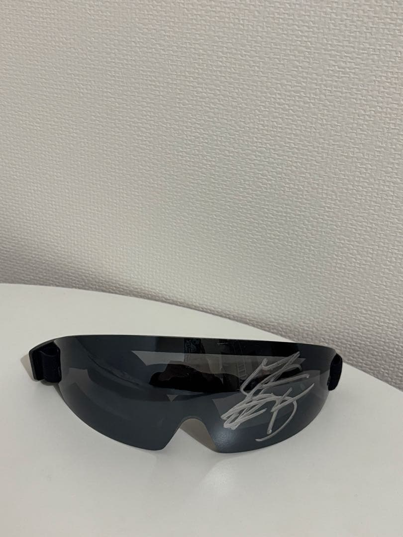 川田将雅 直筆サイン入りゴーグル本人直接サイン／一点物／入手経緯