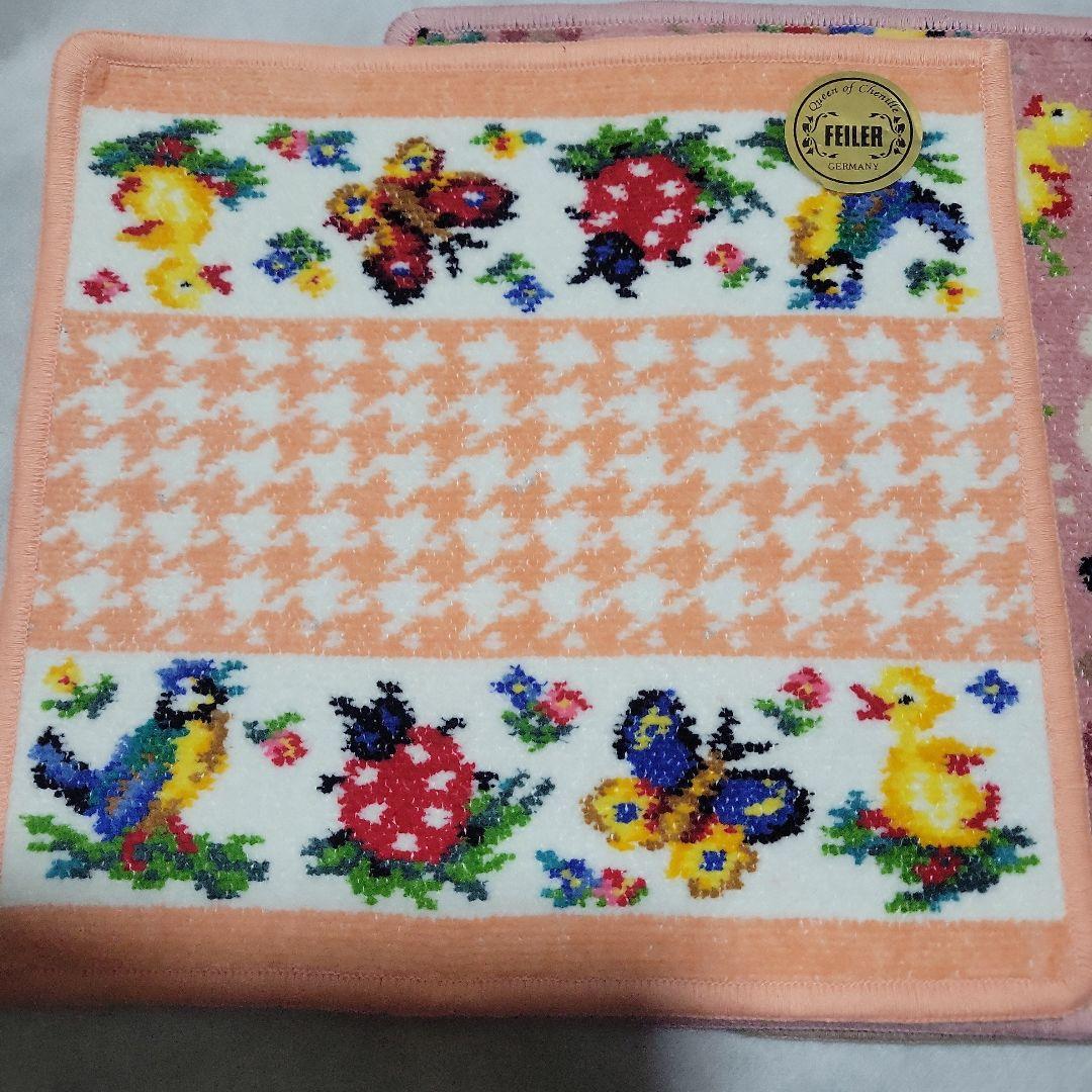 kerokero様専用フェイラー ハイジ ペイズリー 千鳥 ハンカチ 3枚セット