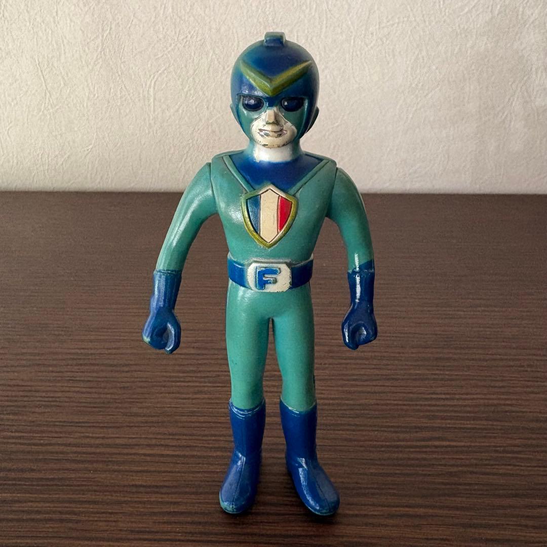 ポピー バトルフランス バトルフィーバーJ ソフビ 東映 当時物 東映レトロソフビコレクション バトルフィーバーJ バトルジャパン 未