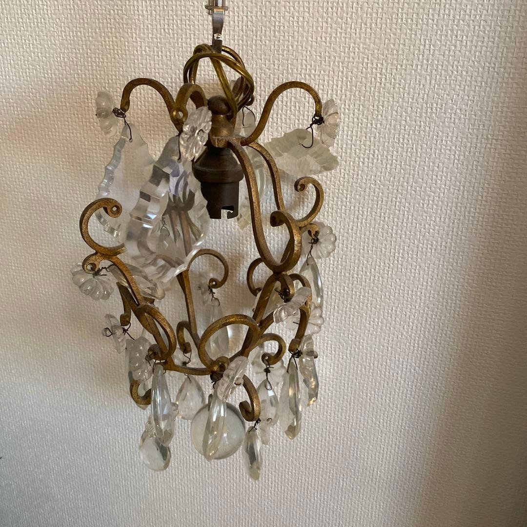 超希少* フランスアンティーク ケイジシャンデリア