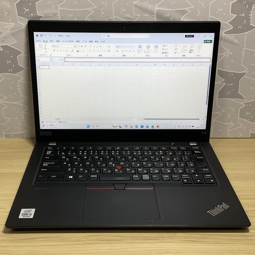 美品・高年式＞Thinkpad X13 i5/8G/SSD256G/Office - メルカリ