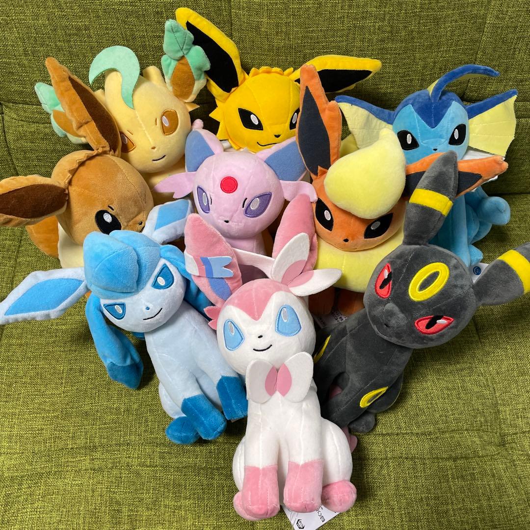 ポケモン もふぐっとぬいぐるみ「イーブイフレンズ」9種セット - メルカリ
