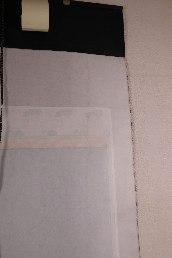 真作】仏画 大峰 竹内白雅筆 紺地金泥 如意輪観音図 絹本 掛軸 MA634