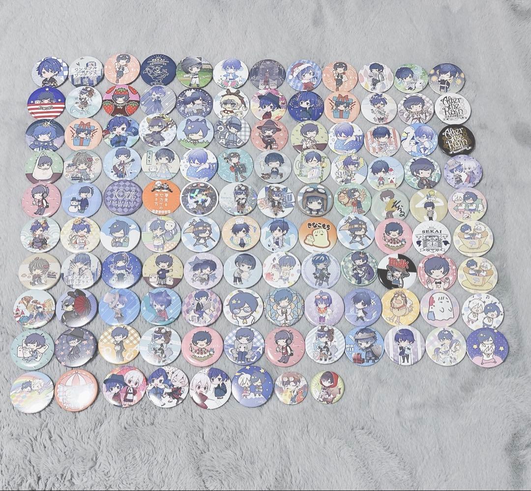 そらる 缶バッジ まとめ売り 計116点 - メルカリ