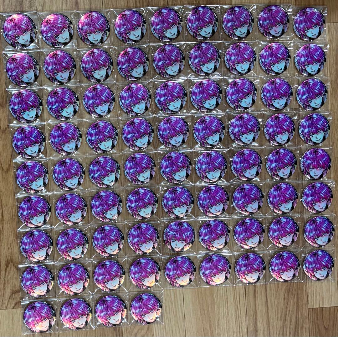 悪魔執事と黒い猫 あくねこ Birthday ラト オーロラ 缶バッジ　76点 悪魔執事と黒い猫 あくねこ ハナマル 2025 birthdayオーロラ缶バッジ