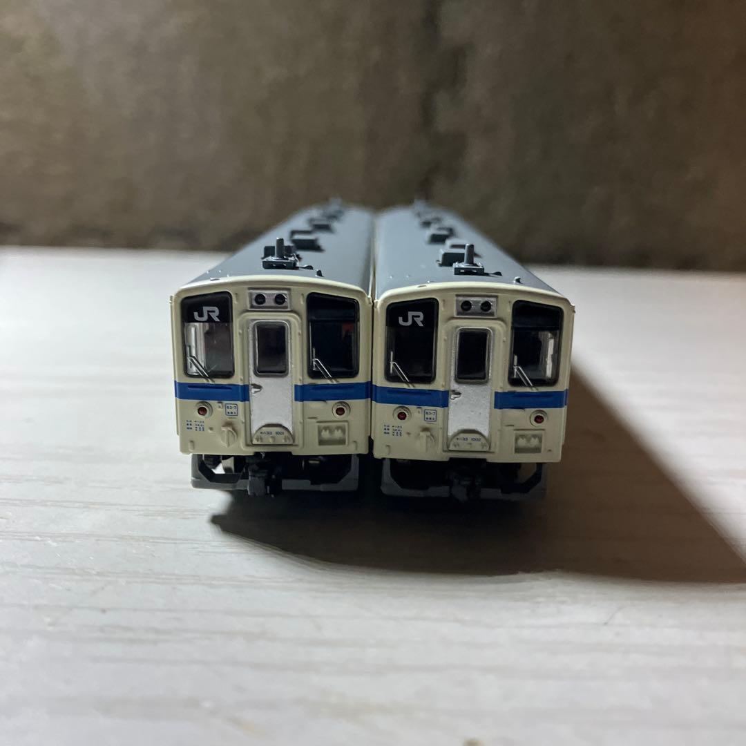 マイクロエース キハ33 アイボリー・青帯 モーター無し2両セット