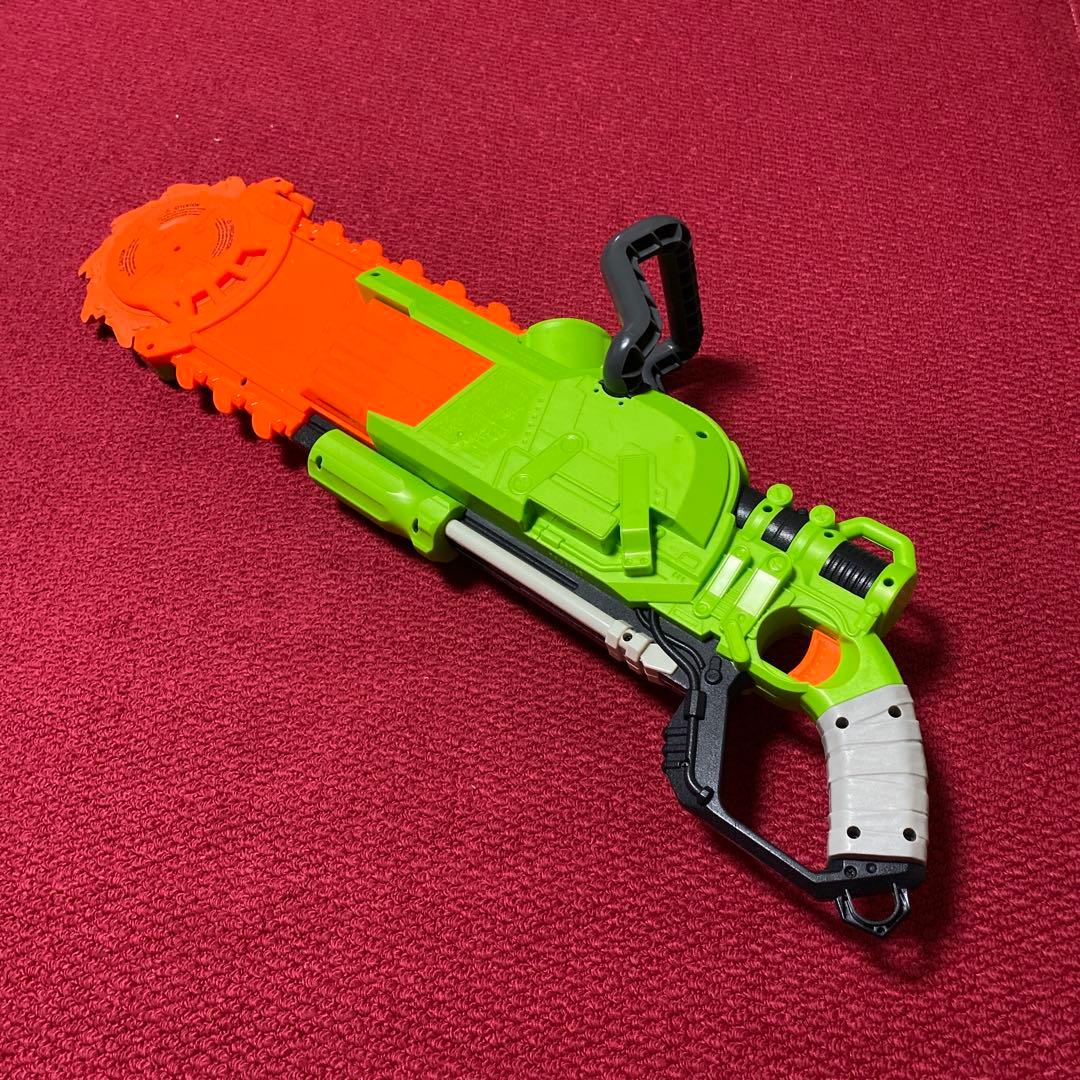 ナーフ ゾンビストライク NERF ブレインソー チェーンソー - メルカリ