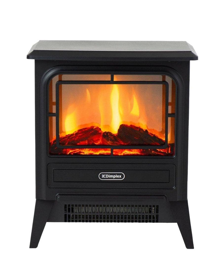 Dimplex 電気ストーブ レトロスタイル 黒 コンパクト