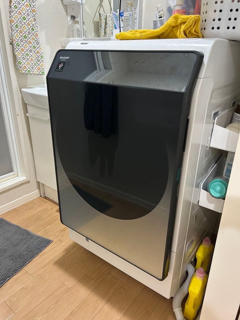【2021年製】SHARP ガラストップ　ドラム式洗濯機11/6 ES-W113 シャープ ES-W113-SL 価格比較 - 価格.com