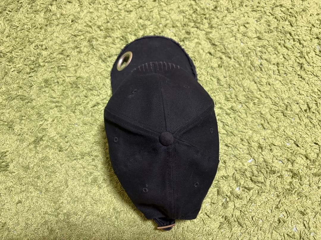 GRANCY アイレットデザイン ダメージキャップ ブラック - メルカリ