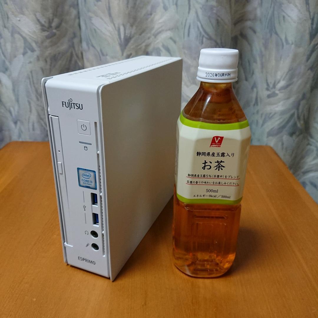 ミニPC 富士通 ESPRIMO Q558/V intel8世代CPU - メルカリ