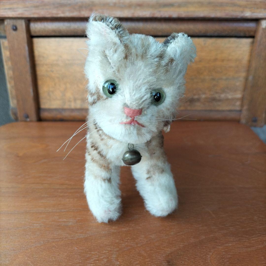 ビンテージ シュタイフ Tapsy 猫 トラ猫 - メルカリ