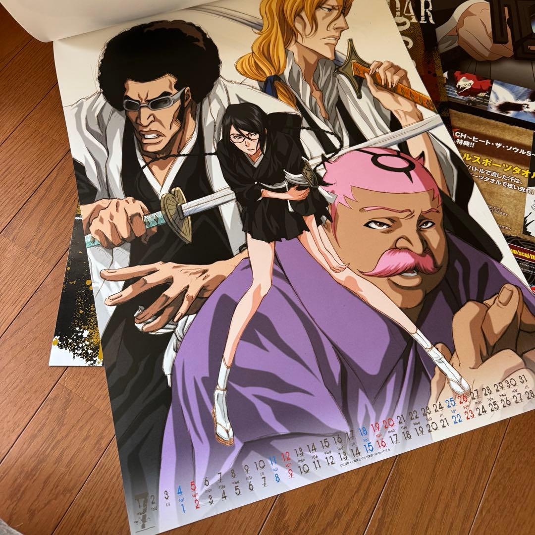 BLEACH カレンダー 2008 2009 ポスター ピンナップ おまとめ