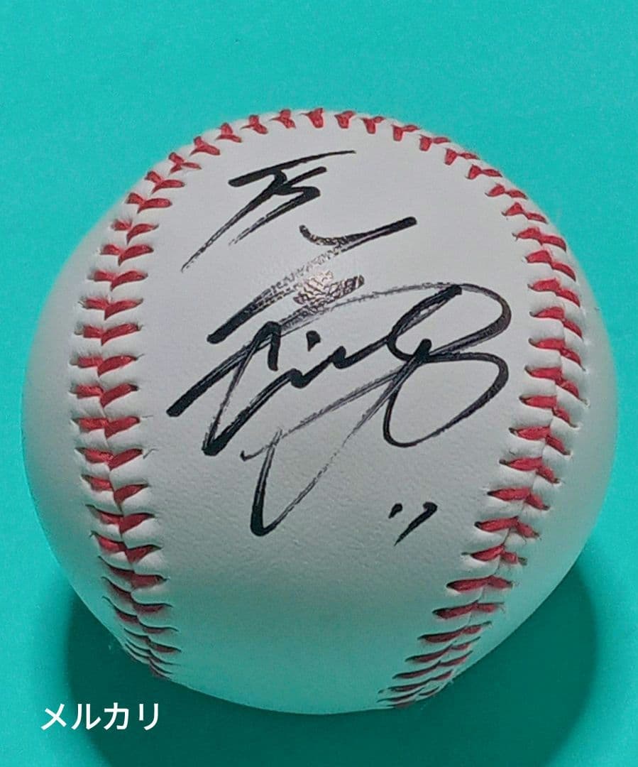 大谷翔平 直筆サインボール 日本ハムファイターズ時代 - メルカリ