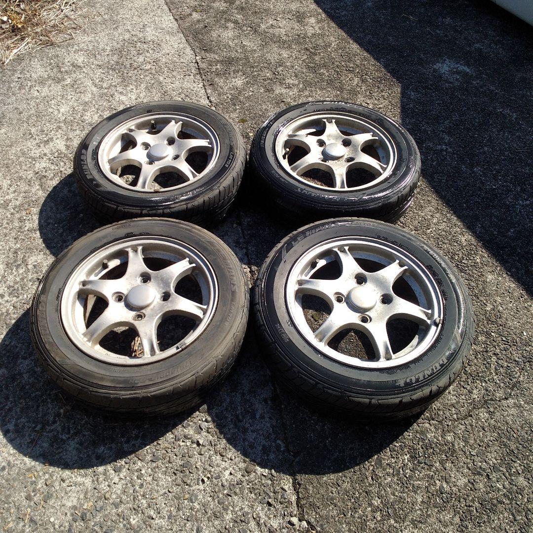 カプチーノ後期型6本純正ホイール - メルカリ