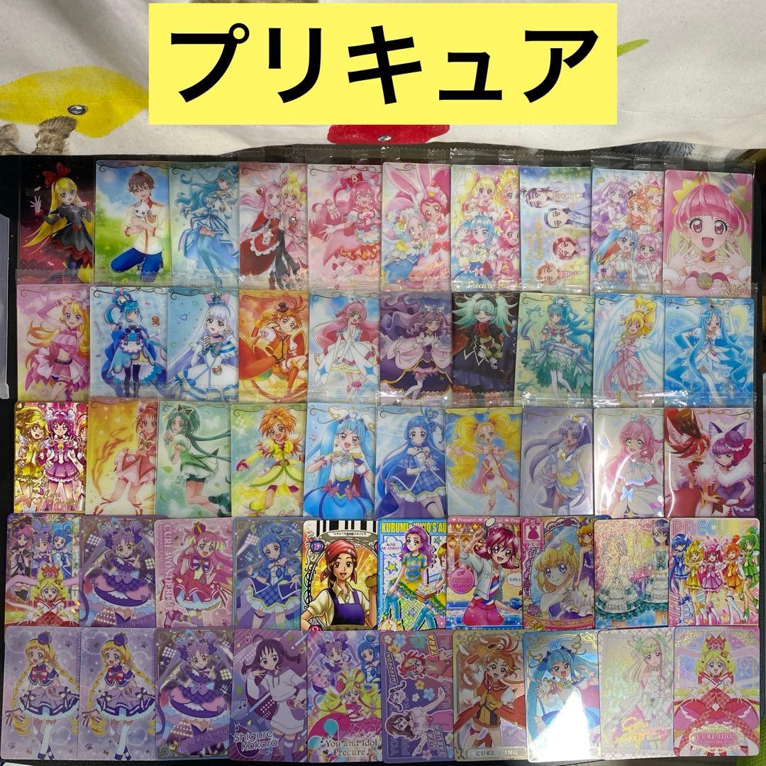 B667】プリキュア ウエハース データカードダスなど 108枚 まとめ売り
