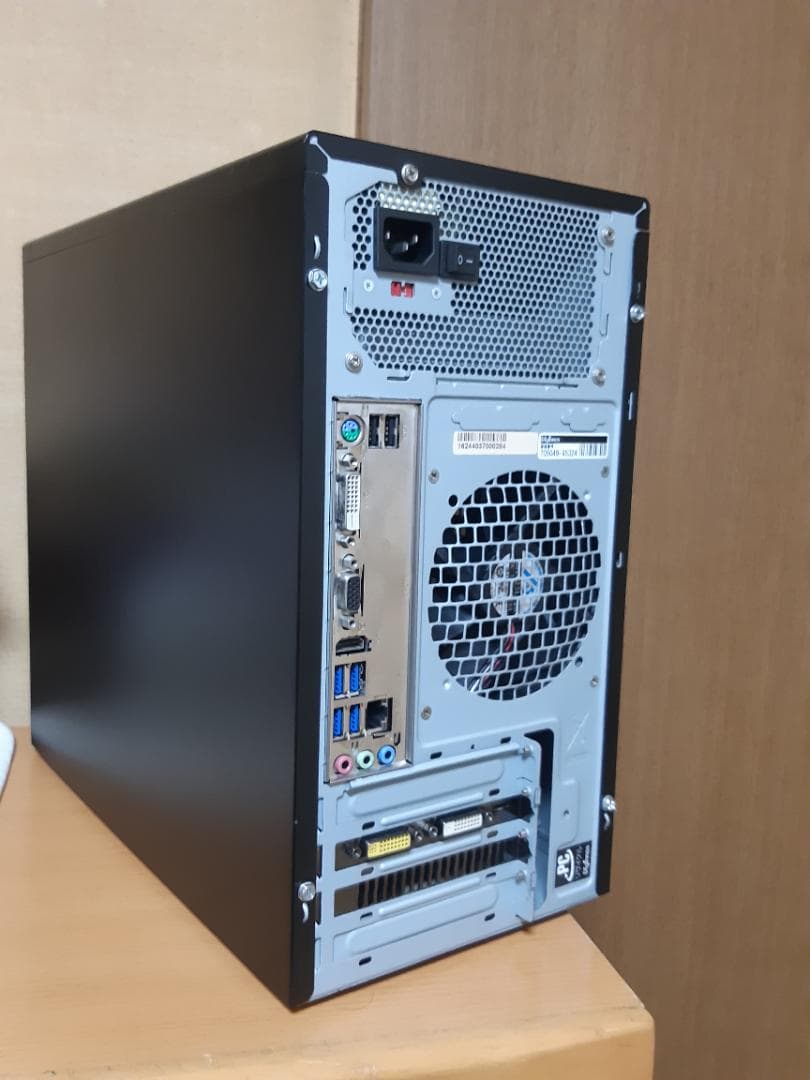 自作PC RYZEN5 1600・8GB・128GB・GTX750Ti - メルカリ