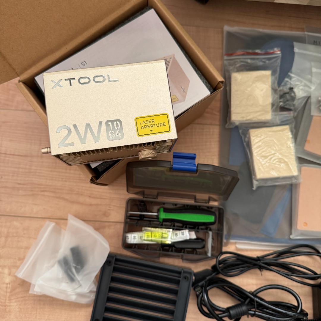 まとめ売り2/2】xTool S1レーザーカッター シルクスクリーン 金属彫刻