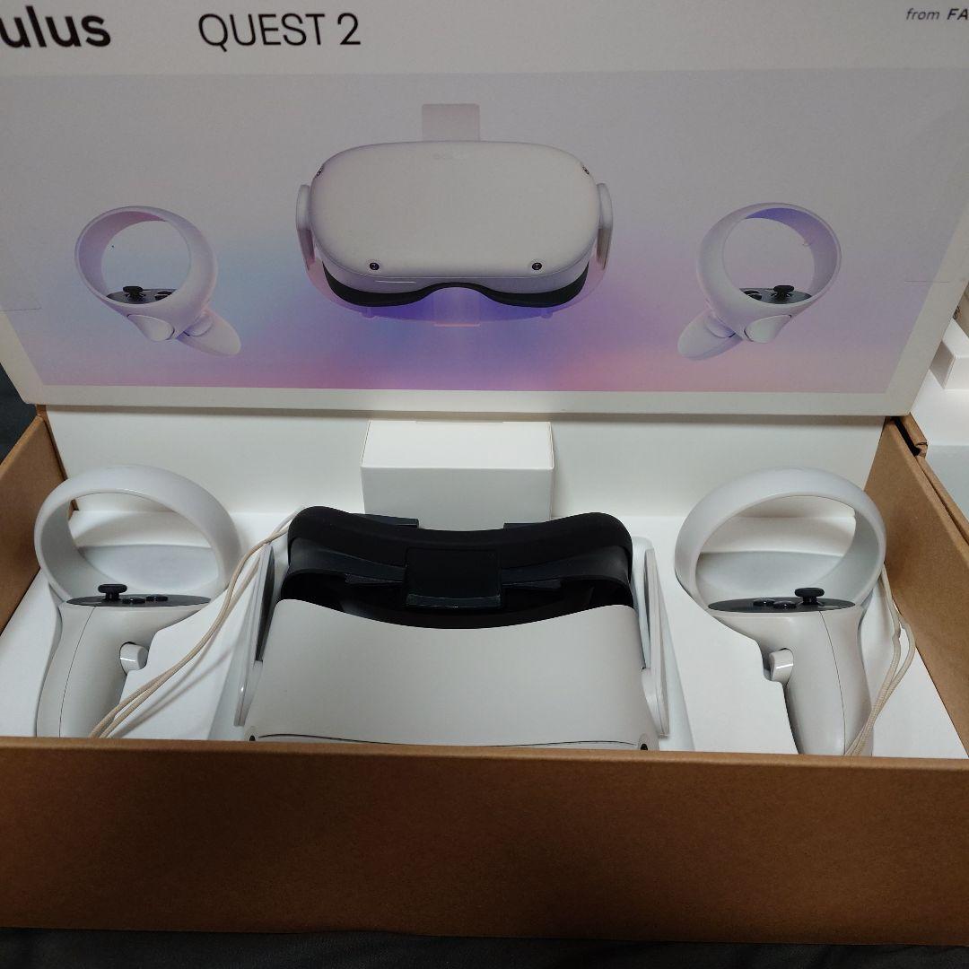Oculus Quest2 256GB VRヘッドセット 純正アクセサリ付 - メルカリ