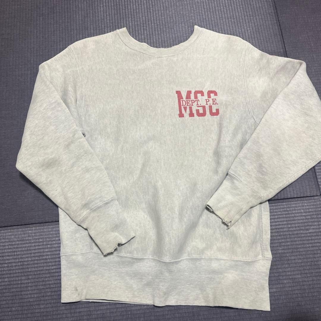 70sリバースウィーブ　champion 新春】【1/3販売】70s CHAMPION REVERSE WEAVE SWEAT PARKA SOLID TAG