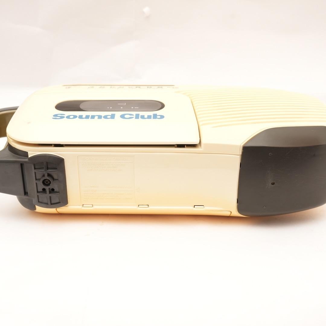 可動品 SONYラジカセ CFM-101 Souundclub カセットテープ - メルカリ