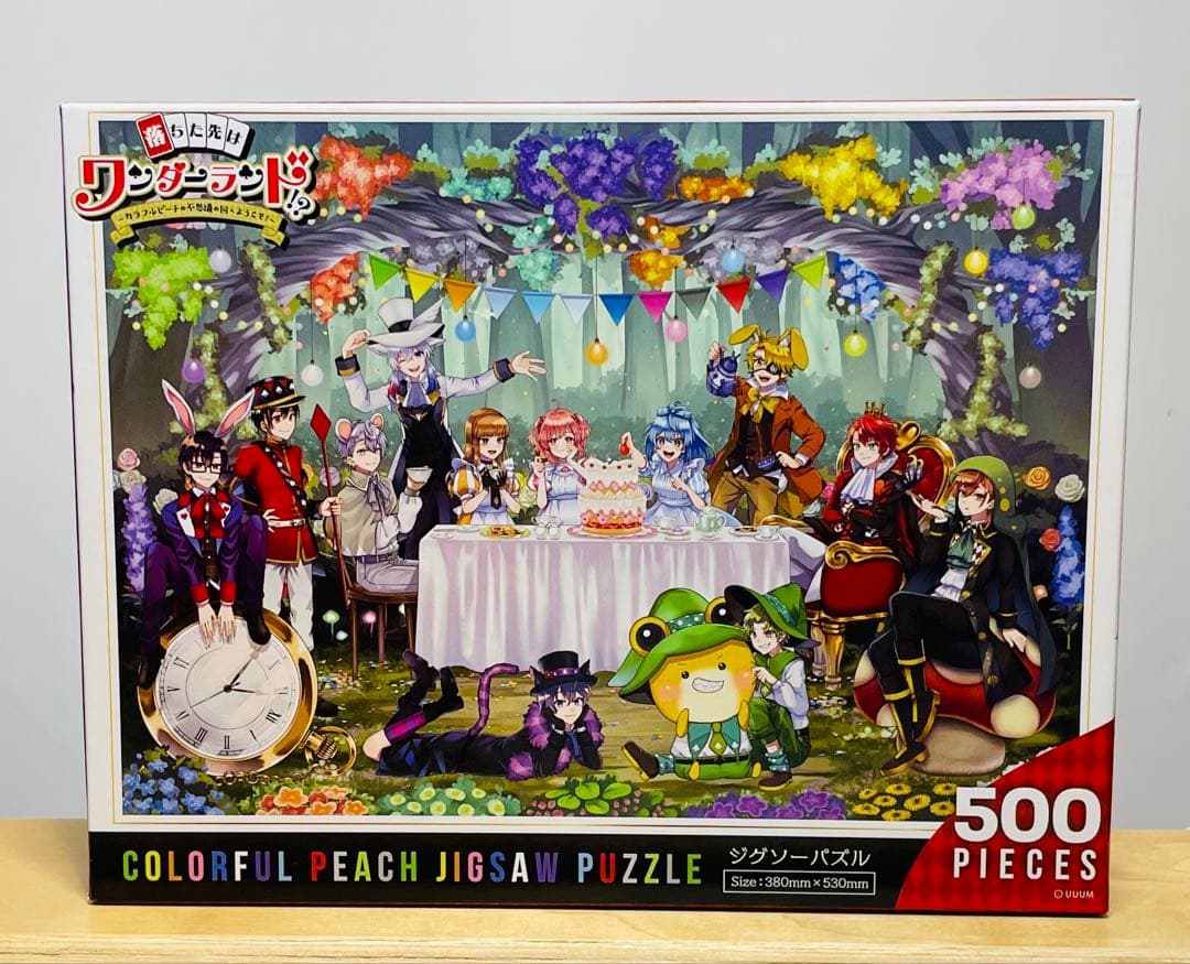 カラフルピーチ 落ちた先はワンダーランド ジグソーパズル 500ピース