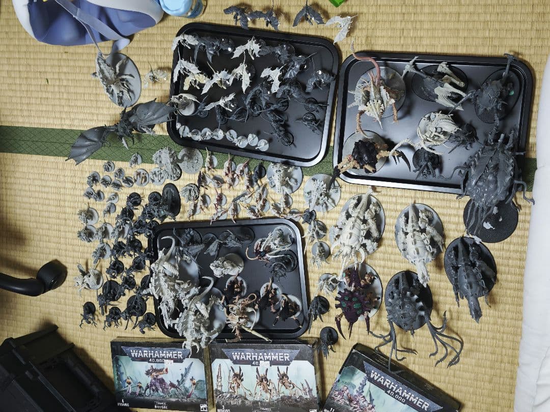 Warhammer 40,000 ティラニッドセット　塗料　ケース Warhammer 40,000 ティラニッドセット 塗料 ケース Warhammer 40,000