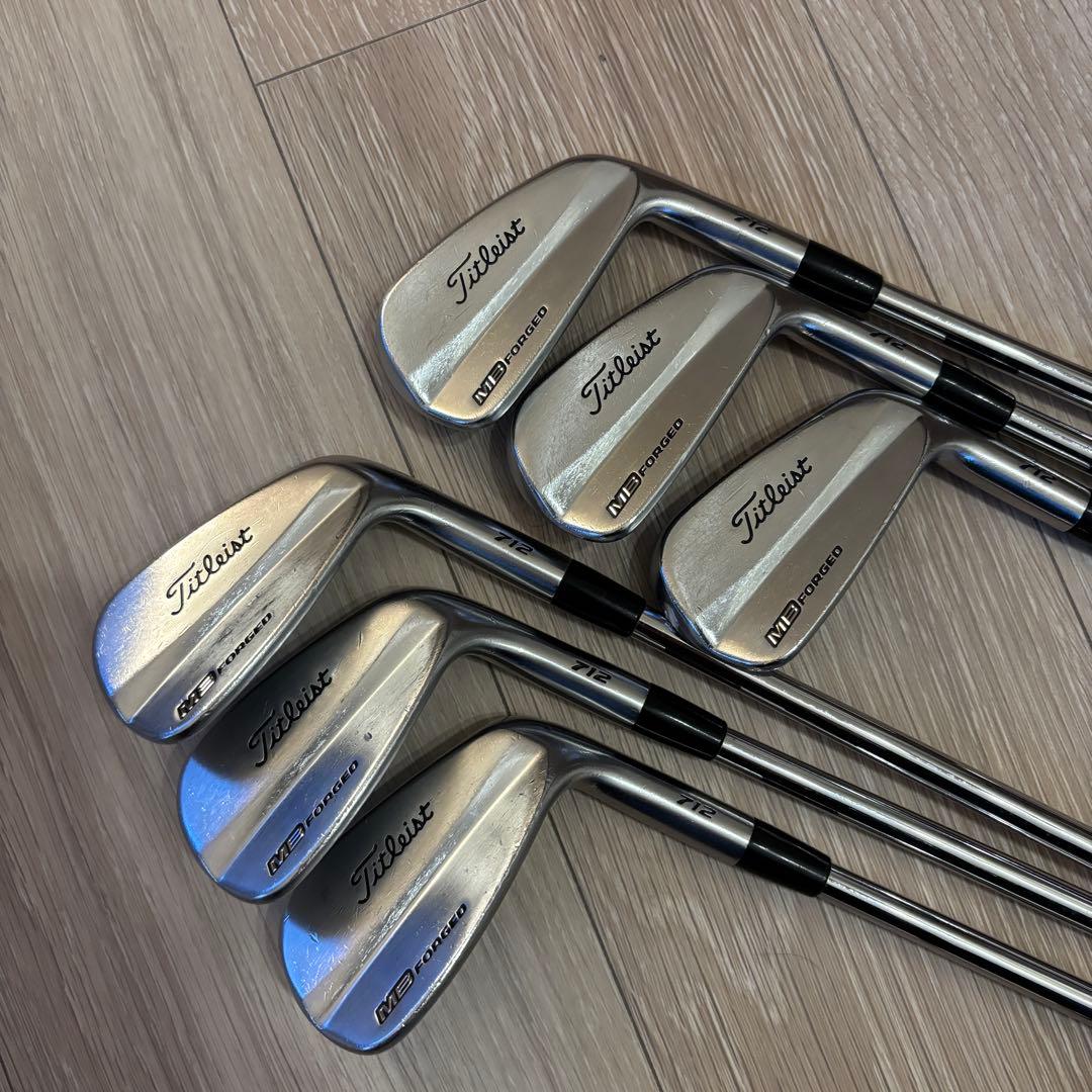 名器 MB712 ダイナミックゴールドs200 6本セット タイトリスト - メルカリ