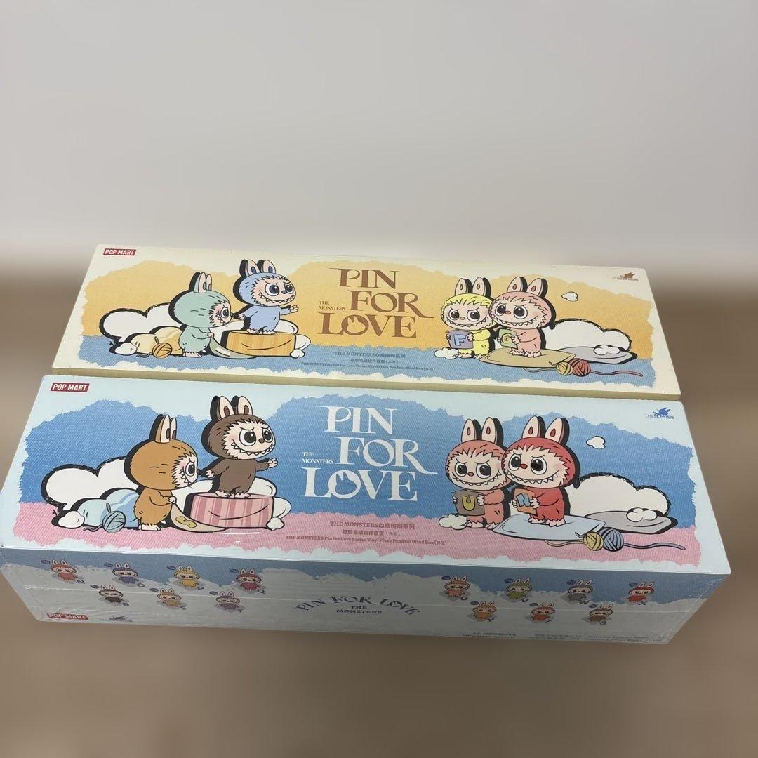 PIN FOR LOVE ラブブ イニシャルアソート アルファベット ぬいぐるみ