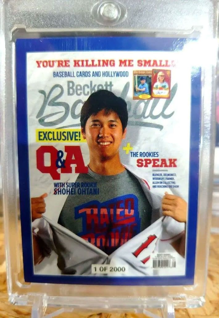 激レア】大谷翔平 Beckett Promo Card 1 Of 2000