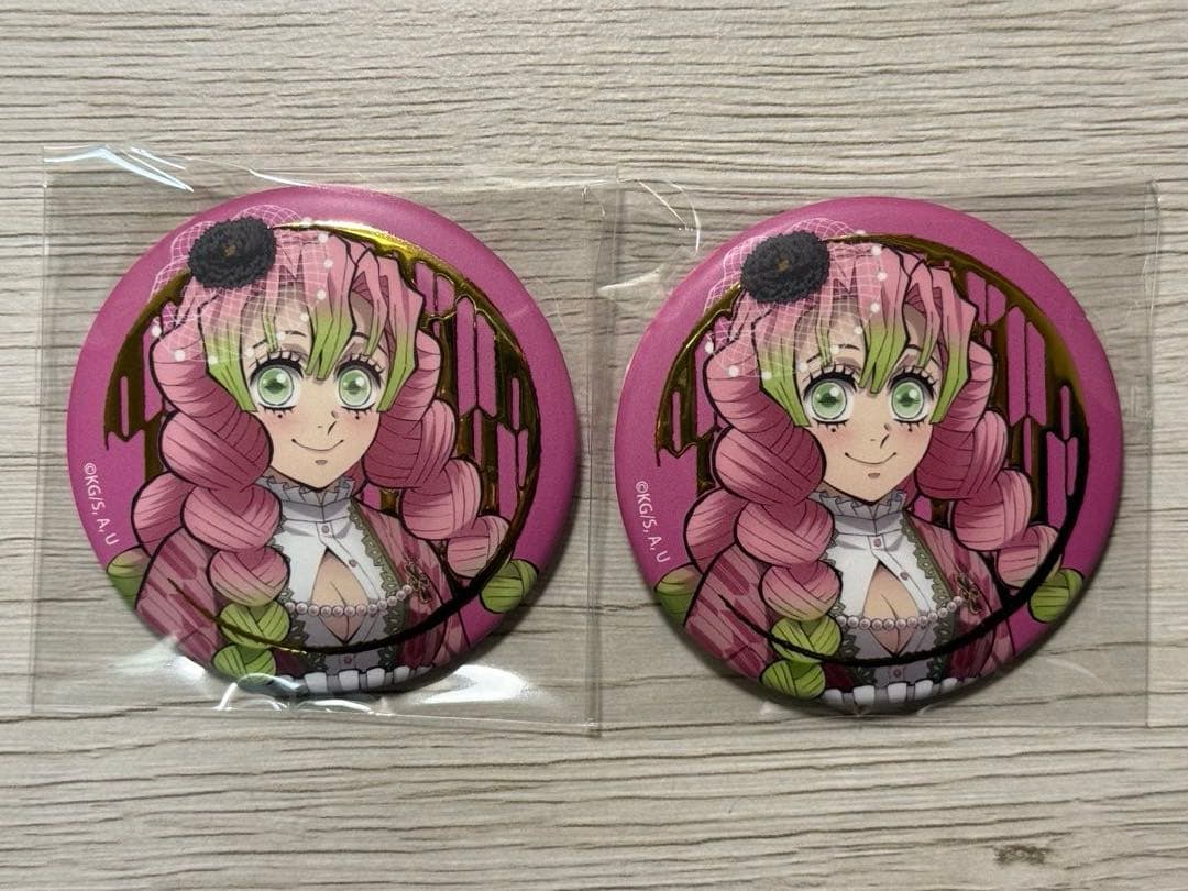 缶バッジ 鬼滅の刃 ランダムジュエル加工缶バッジ 甘露寺蜜璃 - メルカリ