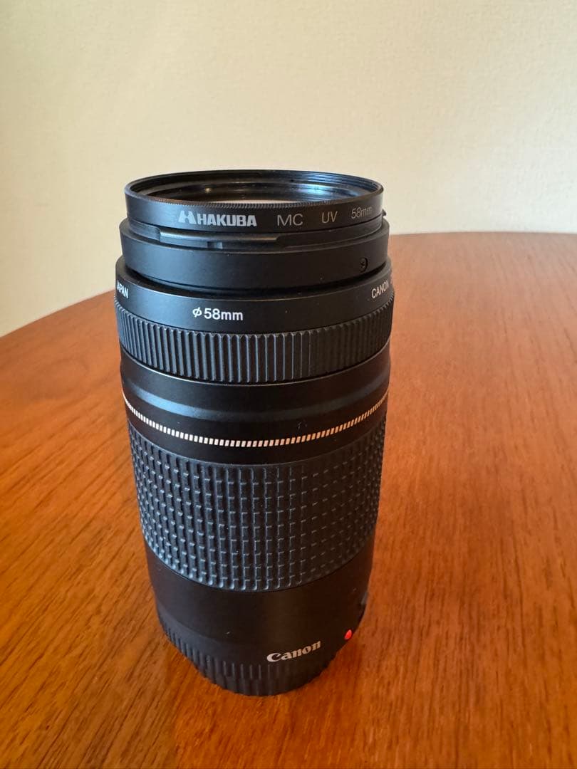 Canon EF 75-300mm f/4-5.6 II ズームレンズ