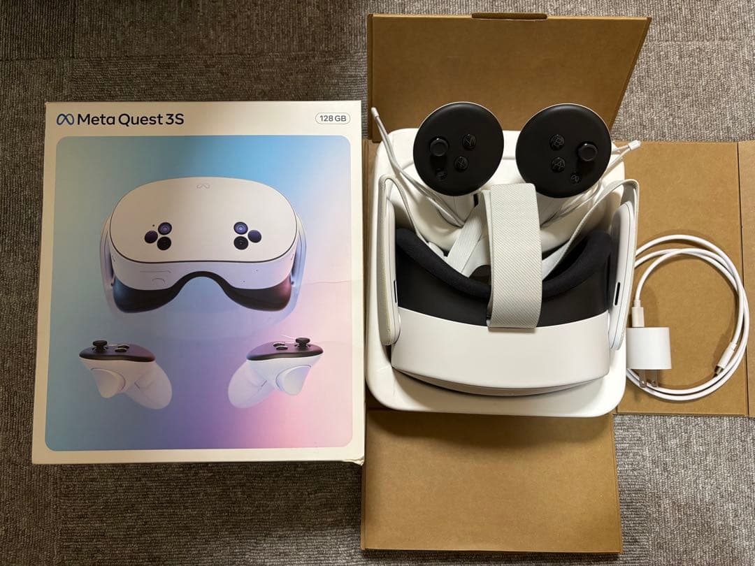 Quest3s　128gb　VRヘッドセット　メガネスペーサー無し Amazon.co.jp: Meta Quest 3S 128GB | 旧Oculus | VRゲーム用のヘッド