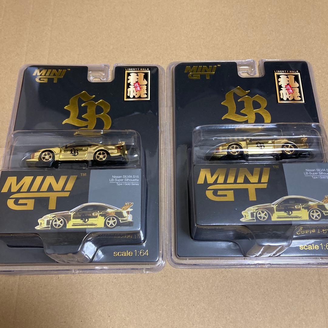 MINI GT LIBERTYWALK S15 GOLD SAPPORO 2個 - メルカリ