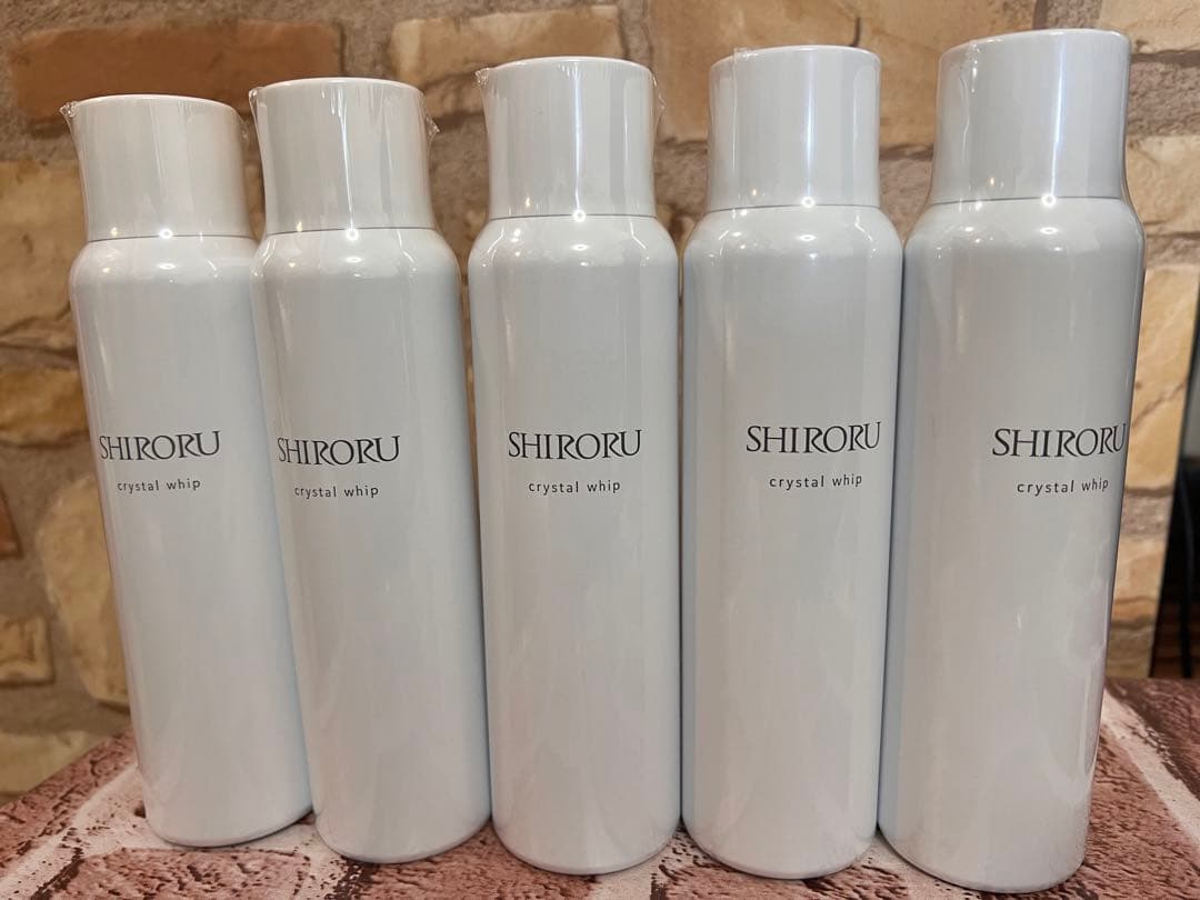 SHIRORU crystal whip 120g 5本セット