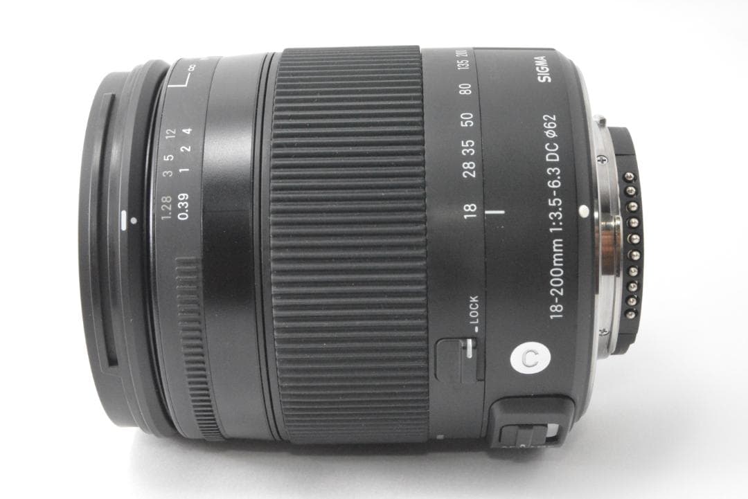 レンズ(ズーム) Nikon Sigma 18-200mm F3.5-6.3 HSM MACRO