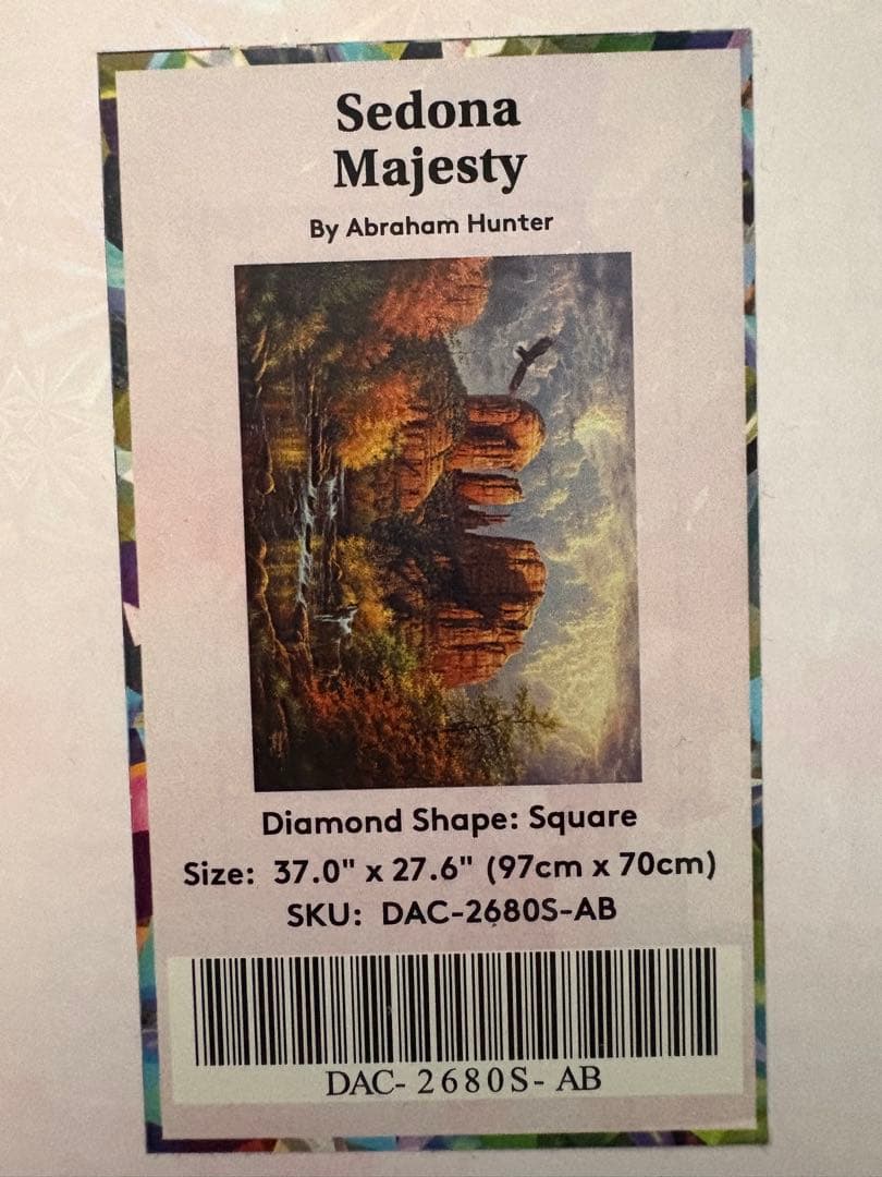 DIY Diamond Art Kit Sedona Majesty