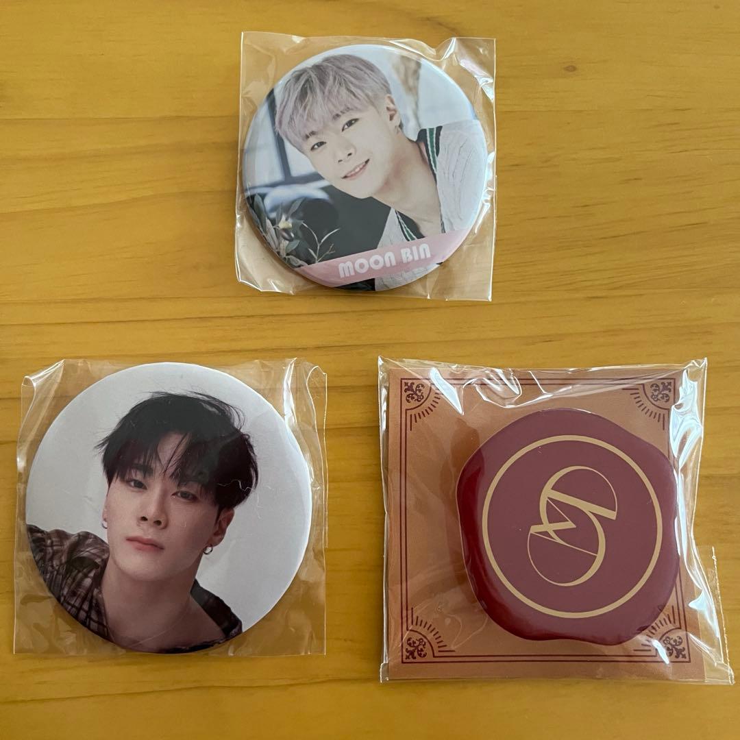 ASTRO ムンビン ビニ 缶バッジ タンコン - メルカリ