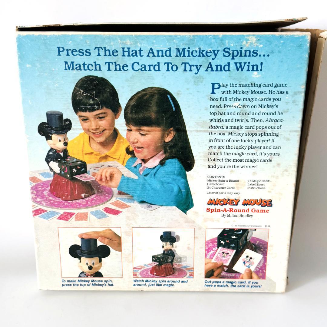 1980年代☆ミルトン ブラッドリー/ディズニー/ミッキー/カードゲーム