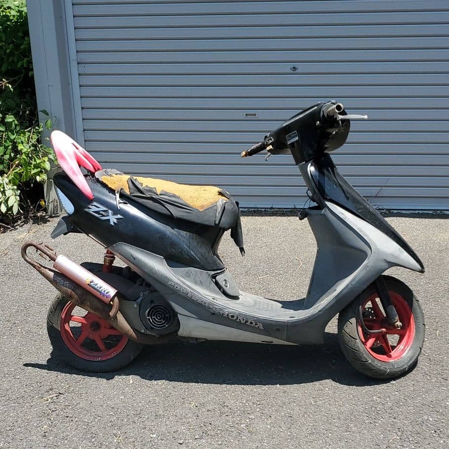 HONDA ライブDioZX AF35 不動車 限定赤ホイール - メルカリ