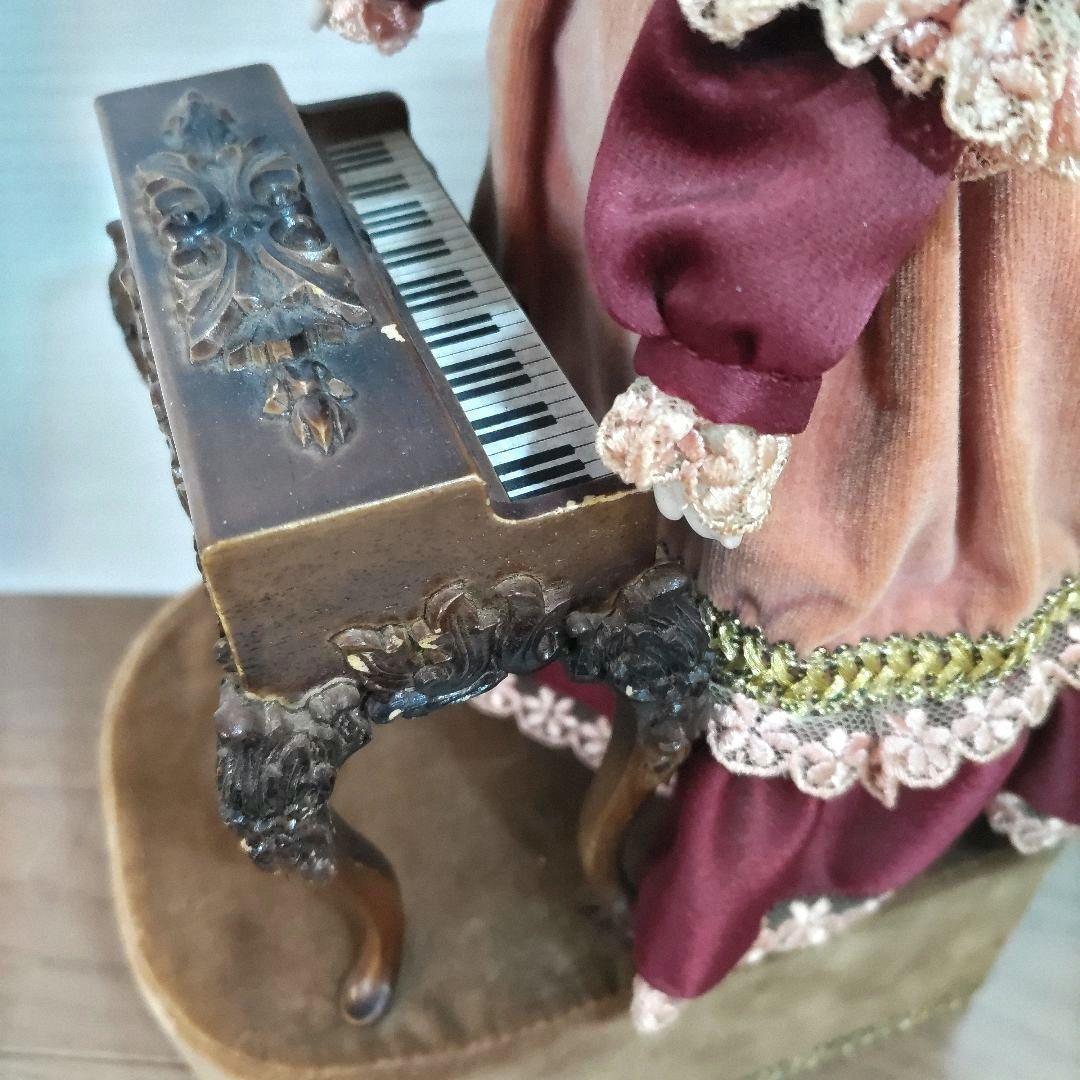 【希少】【ビスクドール】サンキョー ミュージック オートマタ ドール セシール