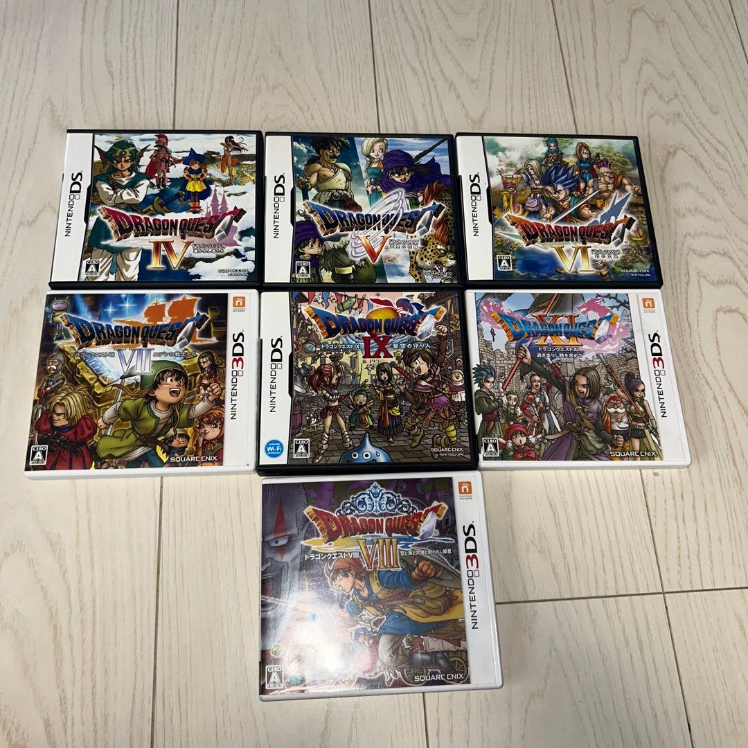 13本セット ドラゴンクエストシリーズDS.3DSソフト まとめ売り 3DS DS