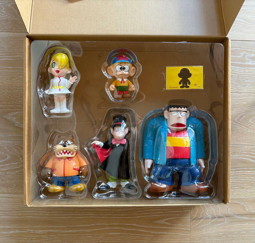 希少極美品！】500体限定 ビリケン商会 怪物くん 5体セットソフビ