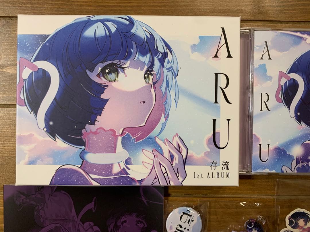 【存流】1st Album「ARU」　未使用に近い