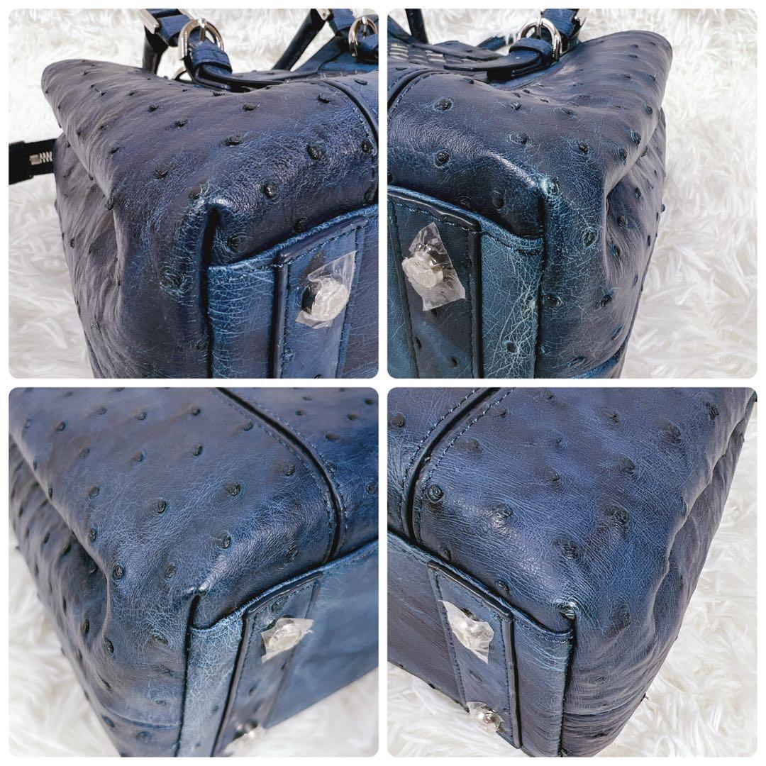 希少】LEATHER JEWELS オーストリッチ イントレチャート 2WAY - メルカリ